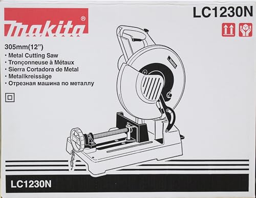 Makita LC1230N - 1 motosierra para metales de disco Widia 305 mm 1750 W, 1750 W, 220 V