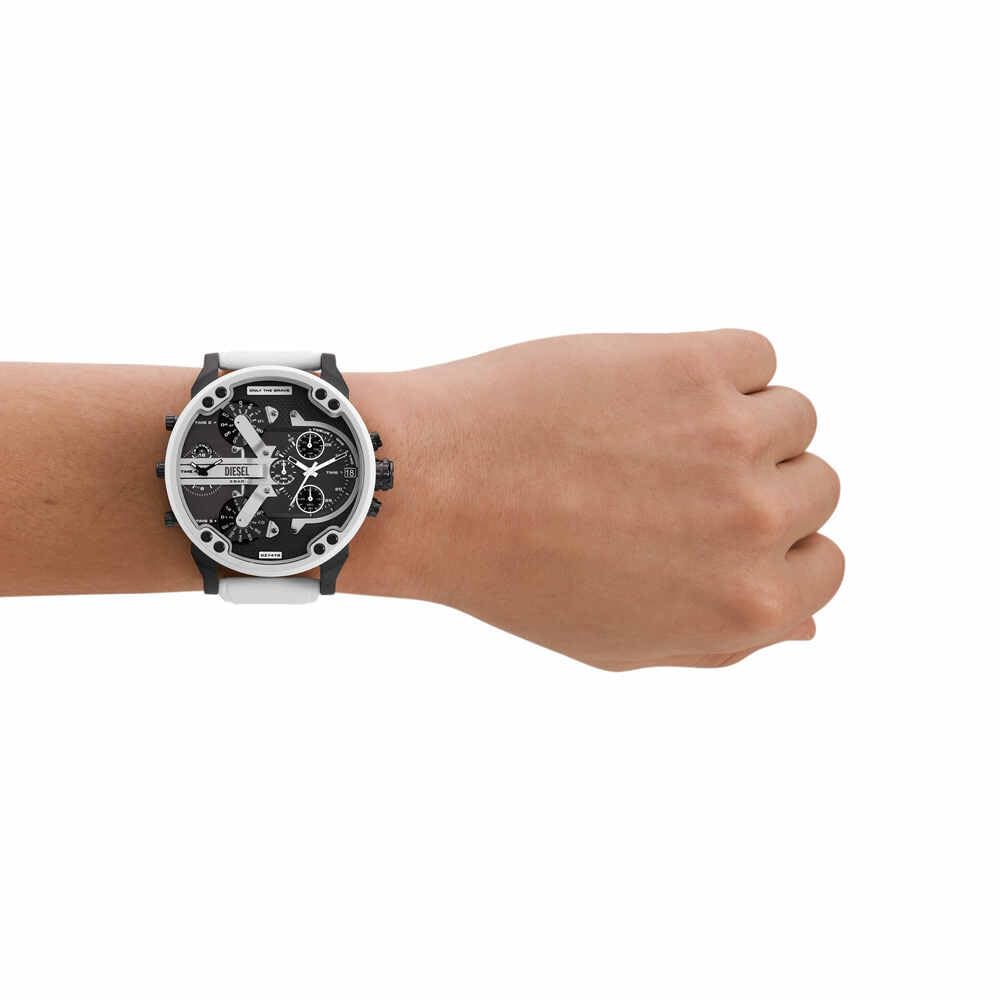 Diesel Reloj Analógico para Hombres de Cuarzo con Correa en Silicona DZ7478
