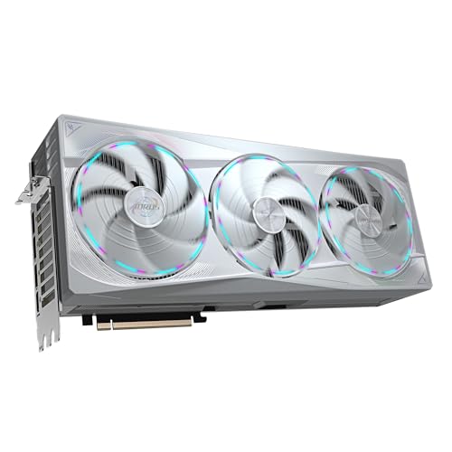 Gigabyte AORUS GeForce RTX 5090 Master Ice 32G Tarjeta Gráfica - 32GB GDDR7, 512 bits, PCI-E 5.0, 2655MHz Frecuencia Base, 3 x DP 2.1a, 1 x HDMI 2.1b, NVIDIA DLSS 4, GV-N5090AORUSM ICE-32GD