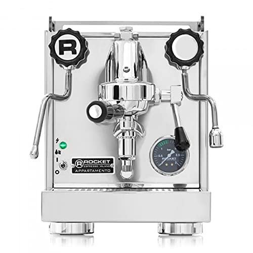 Rocket Appartamento Cobre | Portaherramientas compactas Máquina de espresso - Dos circuitos con grupo de preparación E61