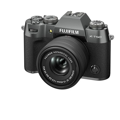 FUJIFILM X-T50 Charcoal / 15-45mm Kit