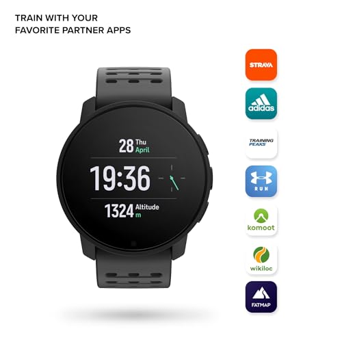 Suunto 9 Peak Reloj deportivo GPS con batería de larga duración y medición de frecuencia cardiaca en la muñeca