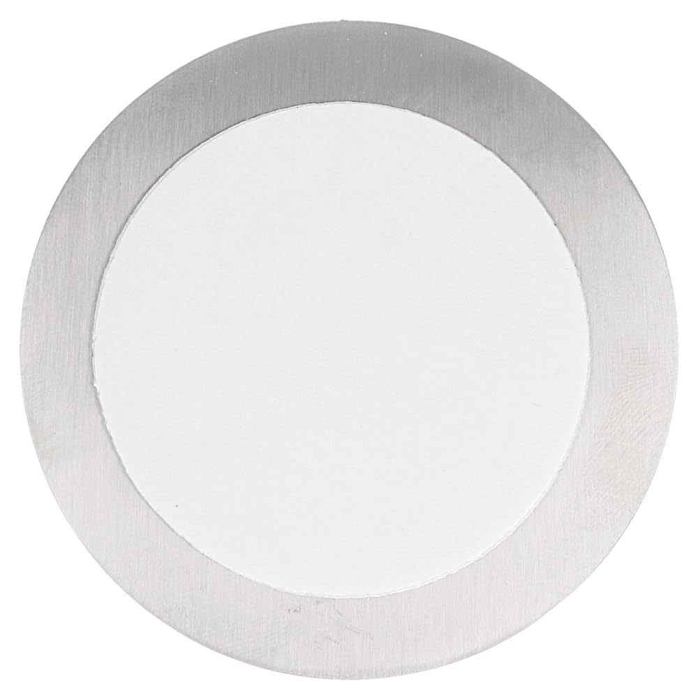 García de Pou 133.46 Placa Autoadhesiva Señoras, 7.5 cm, Set de 200, Plateado