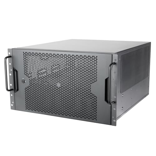 SilverStone Technology RM600, Chasis Rack 6U Que Dispone de Compatibilidad para FA Dual y Triple Disipador de 360mm, SST-RM600