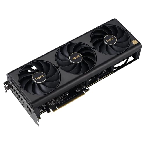 ASUS ProArt GeForce RTX 4070 Ti Super OC Edition - Tarjeta gráfica (PCIe 4.0, 16 GB GDDR6X, DLSS 3, HDMI 2.1a, DisplayPort 1.4a)