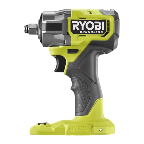 RYOBI RIW18CBL-0 18V ONE+ - Llave de impacto compacta inalámbrica sin escobillas (herramienta desnuda)