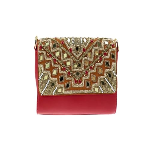 Sanetti Inspirations Embragues-Snse-003, Embrague para Mujer, como se Muestra en la Imagen, One Size