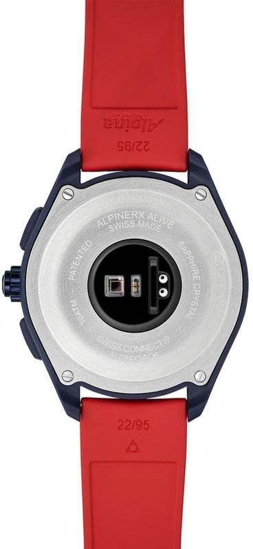 Alpina Reloj Análogico-Digital para Hombres de Cuarzo con Correa en Caucho AL-284LNRW5NAQ6