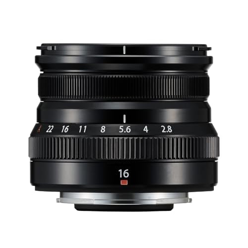 Fujifilm FUJINON XF 16 mm F2.8 R WR, Color Negro