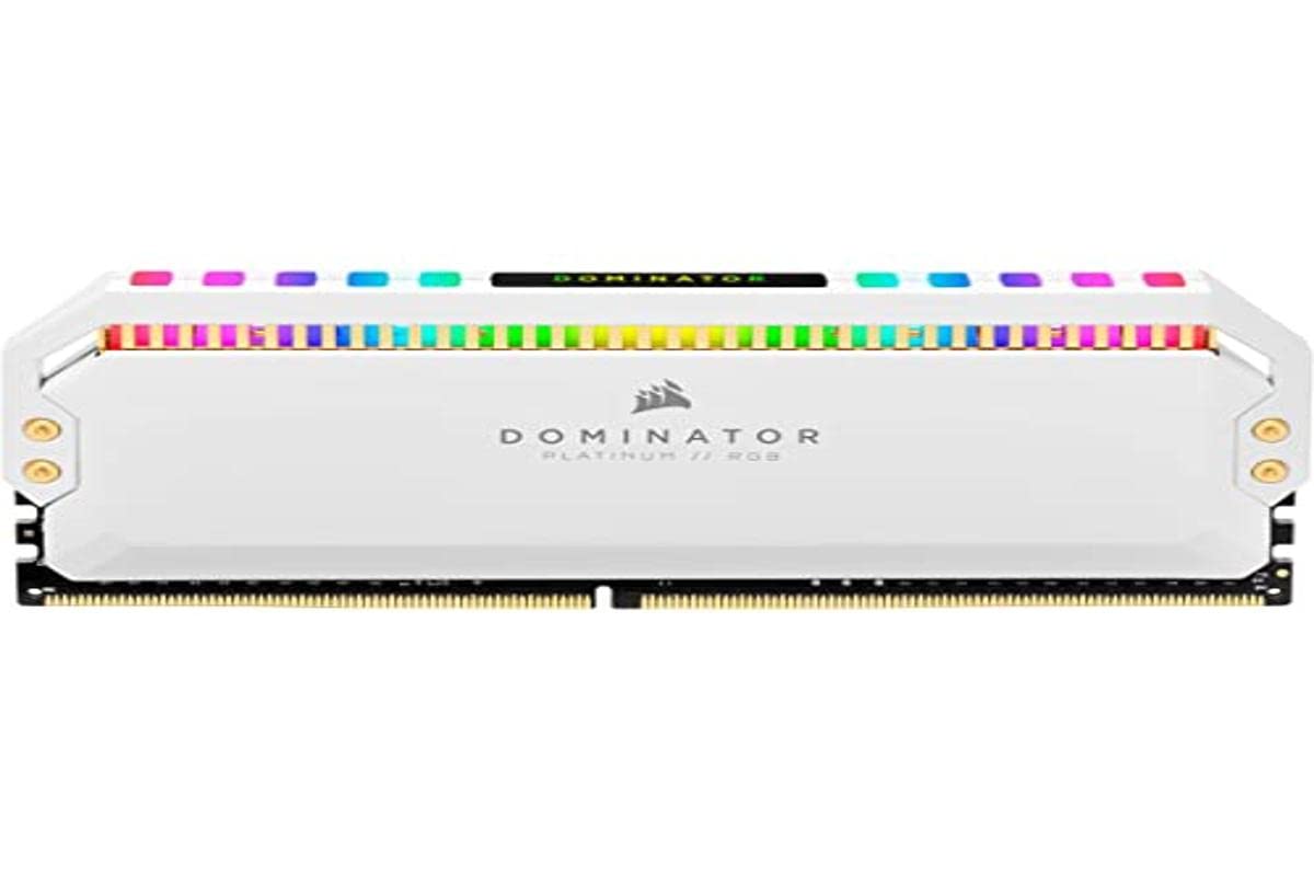 Corsair Dominator Platinum RGB 16GB (2x8GB) DDR4 3200 (PC4-25600) C16 1.35V Memoria Interna - Blanca