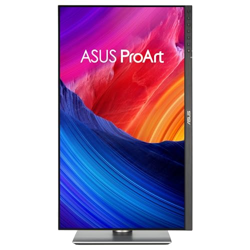 ASUS ProArt Display PA278CFRV - Monitor Profesional de 27", IPS, QHD (2560 x 1440), LuxPixel AGLR, 100Hz, USB-C PD 96W, VESA DisplayHDR 400 y MediaSync, Soporte ergonómico, Sostenibilidad ecológica