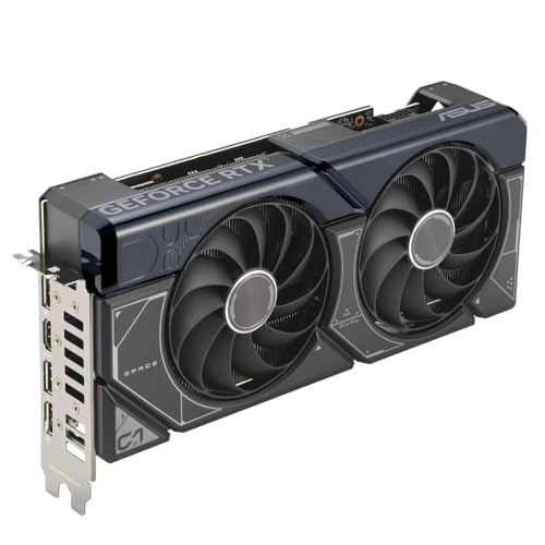 ASUS DUAL-RTX4070TIS-O16G 90YV0KF3-M0NA00, Tarjeta gráfica, Color Negro