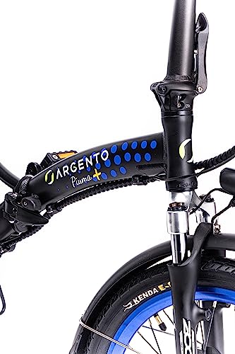 Argento Piuma + E-Bici, Adultos Unisex, Azul, Única Talla