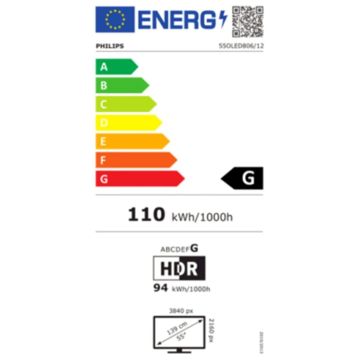 TV PHILIPS 55 55OLED806 UHD OLED ANDROID AMBIL P5