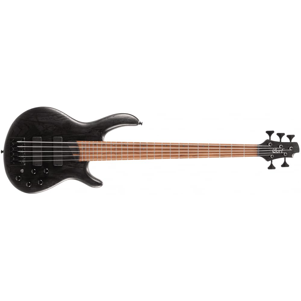 Cort B5 Element - Bajo eléctrico 5 cuerdas serie Artisan B - Negro poros abiertos