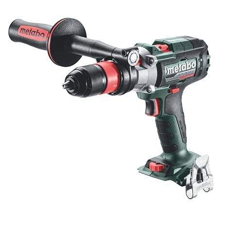 Metabo Taladro percutor inalámbrico de 18 V, solo herramienta, sin batería, portabrocas de cambio rápido, selección de par de 12 ajustes, fabricado en Alemania SB 18 LTX-3 BL Q I Bare