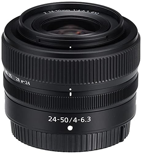 Nikon Objetivo NIKKOR Z 24-50MM F/4-6.3, para Nikon Serie Z, Negro