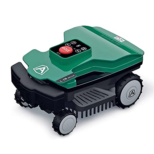 Ambrogio - L15 Deluxe, Robotermaher Unisex – Erwachsene, Schwarz, Grün, Einheitsgröße - AM015D0FAZ