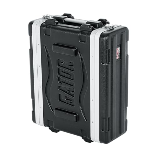 Gator Cases Rack 3U Moldeado Liviano con Pestillos Resistentes; 14.25" de profundidad (GR-3S)
