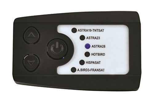 Xoro MTA 80 Twin/Auto skew/GPS EW-1510 satélites de Antena, 80 cm, Color Blanco
