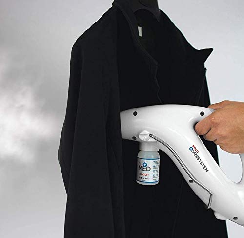 Polti PAEU0368 Sani System gun - Vaporetto Lecoaspira, accesorio para la sanificación a vapor de superficies, objetos y tejidos con vapor saturado seco sobrecalentado hasta 180C, Fabricado en Italia