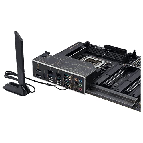 ASUS ProArt Z790-Creator WiFi - Placa Base ATX Intel Z790 (LGA1700) (VRM de 16+1 Fases (70A), PCIe 5.0, DDR5, Thunderbolt 4 (USB4), Ethernet 10 GB y 2,5 GB, WiFi 6E, Cuatro PCIe 4.0 M.2)