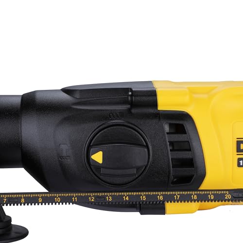 DEWALT DCH133N-XJ - Martillo perforador inalámbrico 18 V, con tecnología XR, SDS plus, potencia de 18V, 2.6J de energía de impacto, Vibración 6.6m/s², sin batería ni cargador