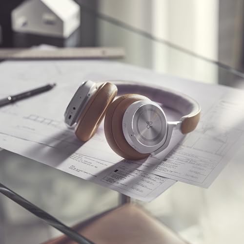 Bang & Olufsen Beoplay HX Auriculares Premium Inalámbricos Bluetooth de Diadema con Cancelación de Ruido, 6 Micrófonos, Hasta 40 horas de Autonomía, Cascos y Estuche Timber