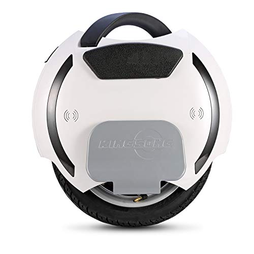 Kingsong Monociclo Eléctrico KS-14D 420wh, Adulto, Blanco, Rueda 14", Motor de 800W, Autonomía de hasta 40km, Velocidad Limitada de 25km/h,