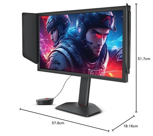 BenQ Zowie XL2586X Monitor Gaming (24.5 pulgadas, 540Hz, TN Rápido, DyAc 2, 1080p)