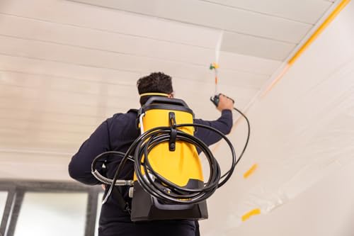 WAGNER Sistema de pulverización de Pintura con batería Control Pro 300 Move 18V Kit - Libre y Flexible: cómodo como Mochila, Fijo en el Suelo o móvil en la Mano * Incl. batería y Cargador*