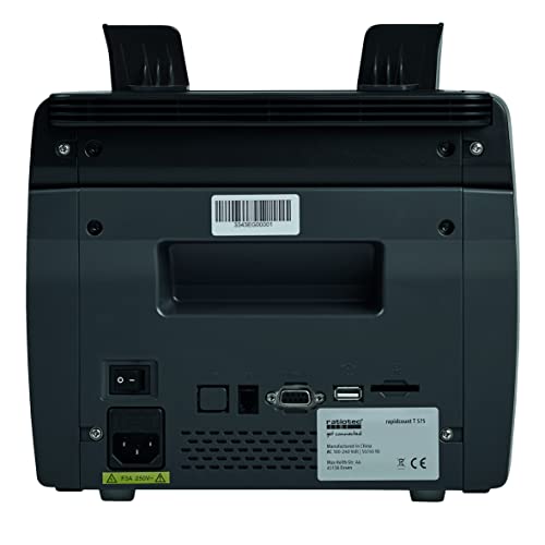 Contadora de billetes ratiotec rapidcount T 575 - Contadora de piezas y valores con control de autenticidad del 100% para volúmenes de recuento medianos y grandes.