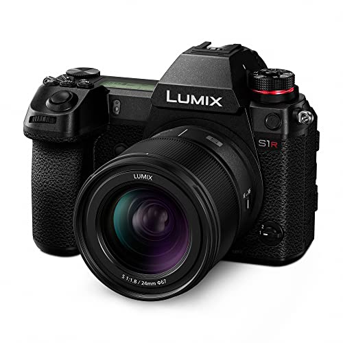 Panasonic LUMIX S Series Lente de cámara, 24 mm F1.8 L Lente Intercambiable para cámaras Digitales de Marco Completo sin Espejo, S-S24