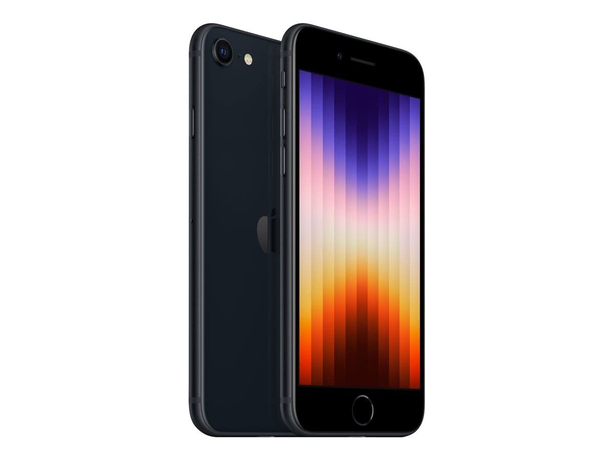 Appple 2022 iPhone SE (64 GB) - Negro Noche (2ª generación)