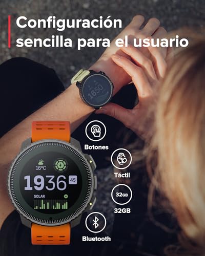 SUUNTO Vertical Reloj Deportivo - Smartwatch GPS, GPS de Doble Frecuencia, Mapas sin Conexión Gratuitos, Autonomía de hasta 50 Días, Carcasa Resistente Militarmente, Resistente al Agua hasta 100m