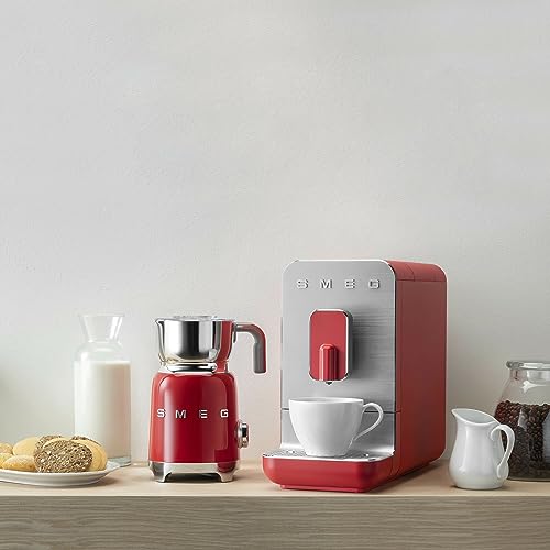SMEG BCC01RDMEU Cafetera automatica, Plastic, Black
