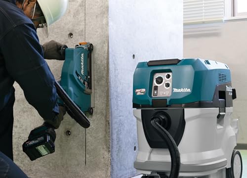 Makita VC006GMZ01 Extractor de Polvo Twin 40V MAX (80V) Li-Ion XGT M-Class, Azul