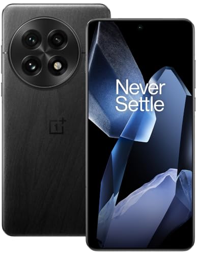 ONEPLUS 13 5G 12GB RAM 256GB Almacenamiento Teléfono Inteligente sin SIM con cámara Triple de 50MP + OIS - Elipse Negra