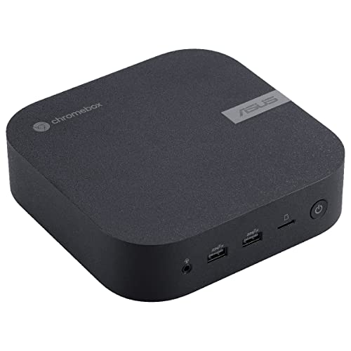 ASUS Chromebox 5 CHROMEBOX5-S5007UN - Ordenador Mini PC (Intel Core i5-1240P, 8GB DDR4, 128GB SSD M.2 NVMe PCIe 3.0, Intel Iris Xe Graphics, Chrome OS) - Negro