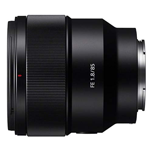 Sony SEL85F18 85mm F/1.8-22 Lente de cámara Fija de teleobjetivo Medio, Color Negro