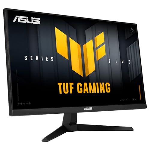 ASUS TUF Gaming VG279QM5A Monitor de 27 Pulgadas Full HD Fast IPS, 240 Hz, 0.3 ms, Compatible con G-Sync, AMD FreeSync Premium, ELMB Sync, 99% sRGB, DisplayWidget Center, Gaming AI