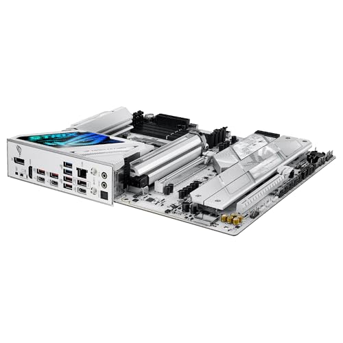 ASUS ROG Strix Z890-A Gaming WiFi - Placa Base ATX, 16+1+2+2 etapas de Potencia, DDR5, PCIe 5.0 Compatible con GPU de última generación, Cinco Ranuras M.2, WiFi 7, AI Overclocking, AI Networking II