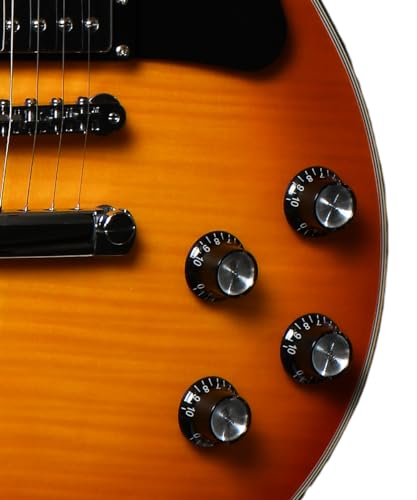 Santana Serpens Standard HB - Guitarra eléctrica, humbucker Hot PAF, cuerpo de caoba, Honey Burst