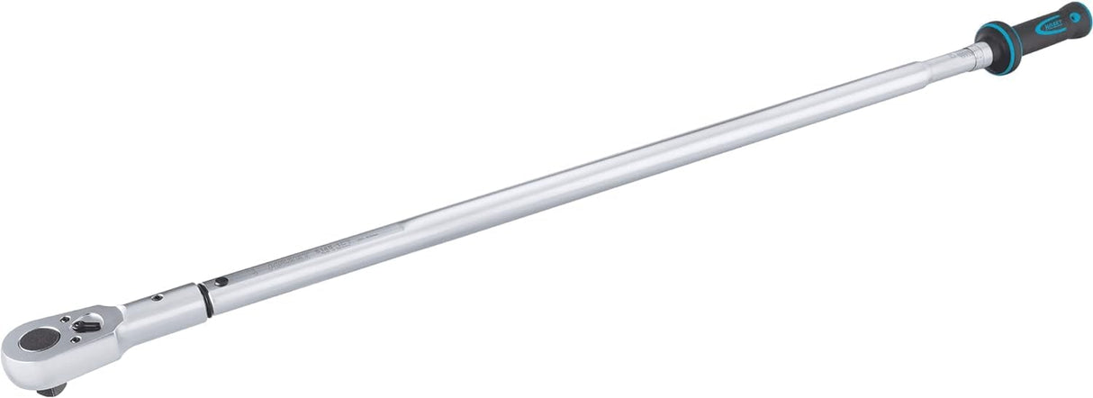 Llave dinamométrica HAZET 6145-1CT I cuadradillo 20 mm (3/4 pulgada), carraca reversible 300-800 Nm, precisión 2% I herramienta para máquinas, sistemas y vehículos industriales