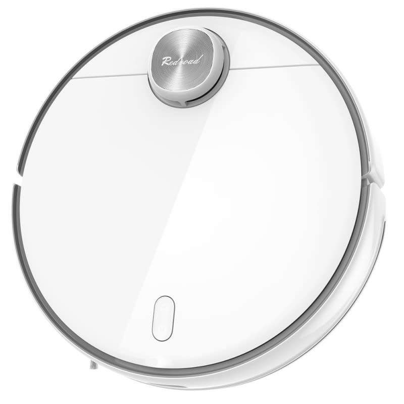 Redroad G10 Robot Aspirador con función de Limpieza, Robot Aspirador con Base autolimpiante, fregona automática, Limpieza con Agua electrolizada, depósito de Agua de 4,5 l y depósito de Aguas