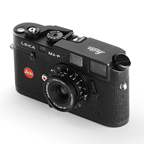 TTArtisan Lente de Cuerpo de Metal F/5.6 de 28 mm Compatible con Montura Leica M - Negro
