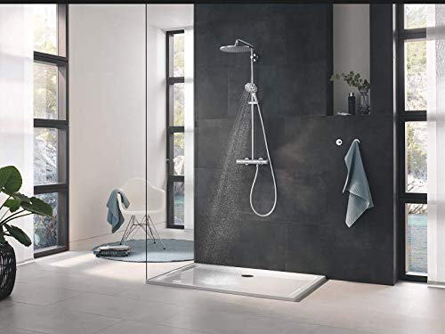 Grohe 26648000 26648000-Rainshower SmartActive 310 Sistema de Ducha con termostato Incorporado, Cromo