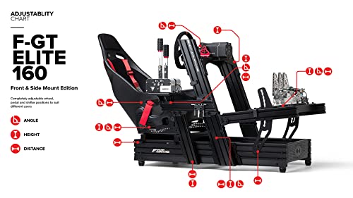 Next Level Racing F-GT Elite 160 Side & Front Plate Edition
