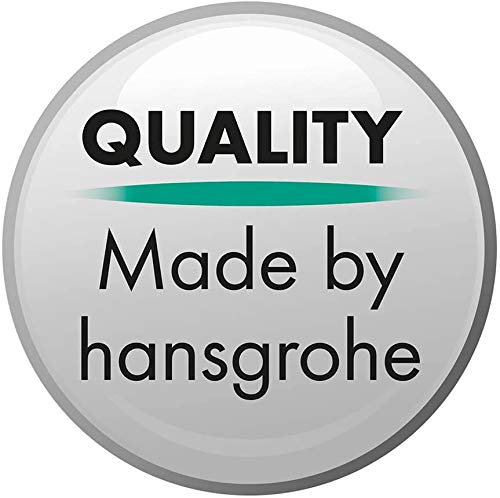 hansgrohe Croma Select S - sistema de ducha ahorro de agua (EcoSmart) con termostato, ducha lluvia (⌀ 280 mm) con grifo, ducha de mano (3 chorros), flexo, barra, ducha fija (1 chorro), cromo, 26794000