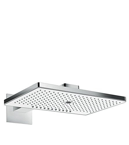 Hansgrohe 24007400 Rainmaker Select 460 ducha mural, 3 tipos de chorro, blanco/cromo